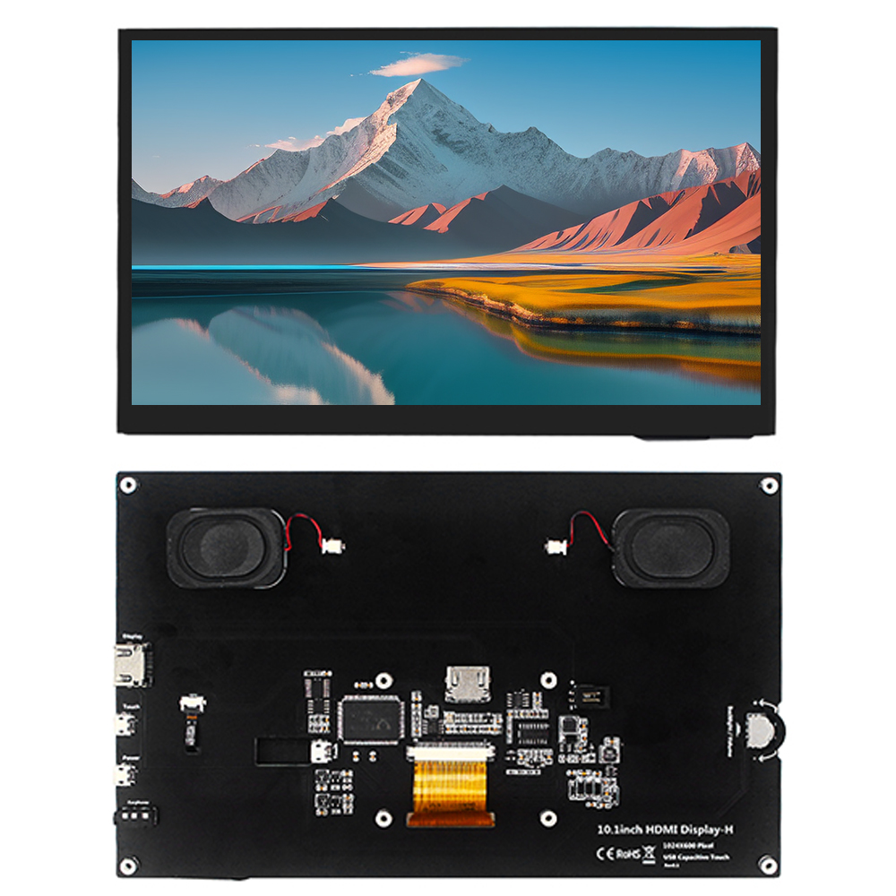 Raspberry Pi 10.1 Inch Capacitive Touch Screen Ips - 10,1-calowy pojemnościowy ekran dotykowy 1280*800 HDMI