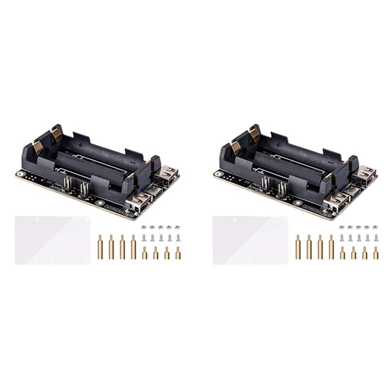 Raspberry Pi Uninterrupted Power Supply Ups 18650 - AA08-2X Zasilacz UPS do Raspberry Pi
