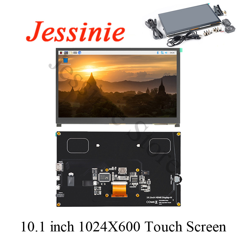 Raspberry Pi 10.1 Inch Capacitive Touch Screen Ips - 10,1-calowy moduł wyświetlacza LCD zgodny z