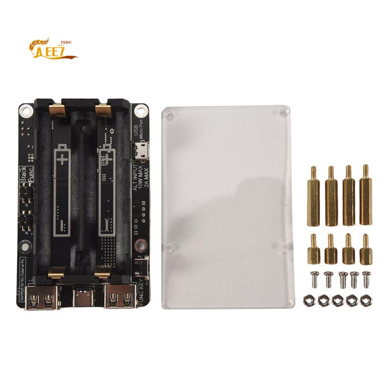 Raspberry Pi Uninterrupted Power Supply Ups 18650 - AEE7 - Zasilacz UPS do Raspberry