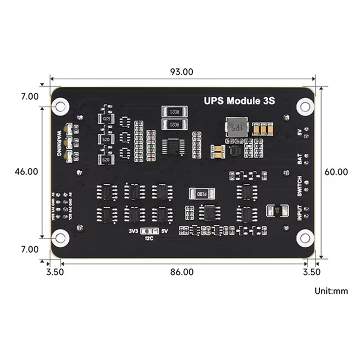 Raspberry Pi Uninterrupted Power Supply Ups 18650 - Zasilacz awaryjny (UPS) dla Raspberry Pi