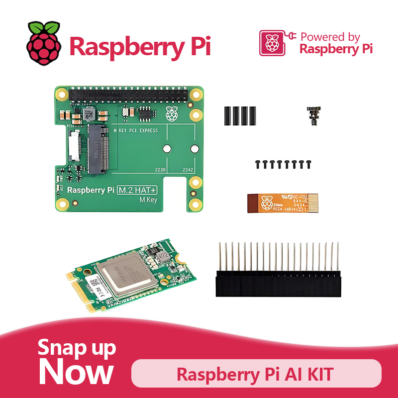 Zestaw Raspberry Pi AI połącz  – Raspberry Pi Ai Kit Hailo-8L recenzja i cena