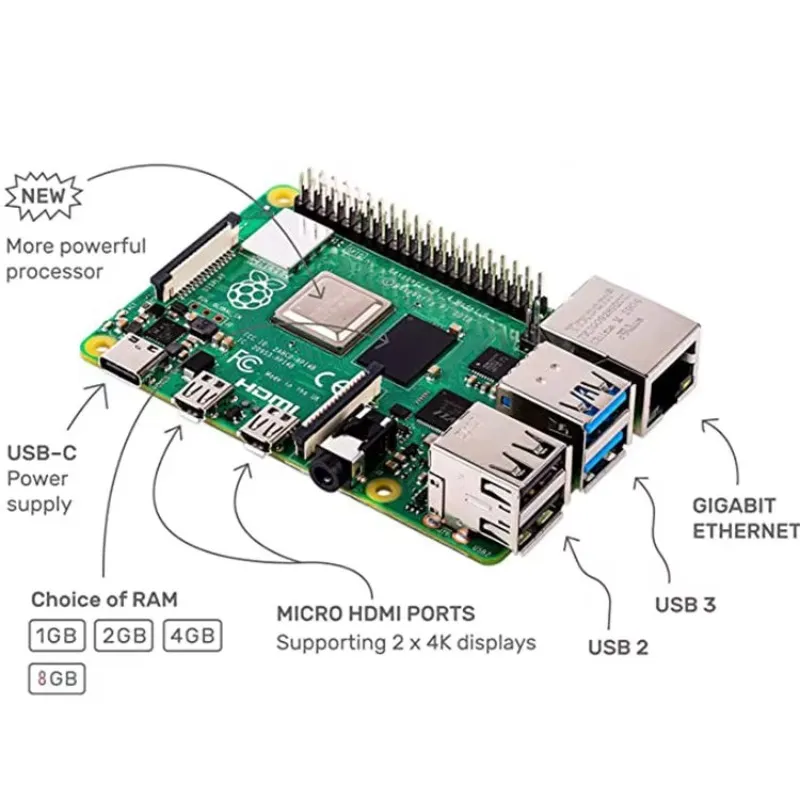 2026 Gorący hit! Lorida Raspbe – Raspberry Pi 4 8Gb Ram Kit recenzja i cena