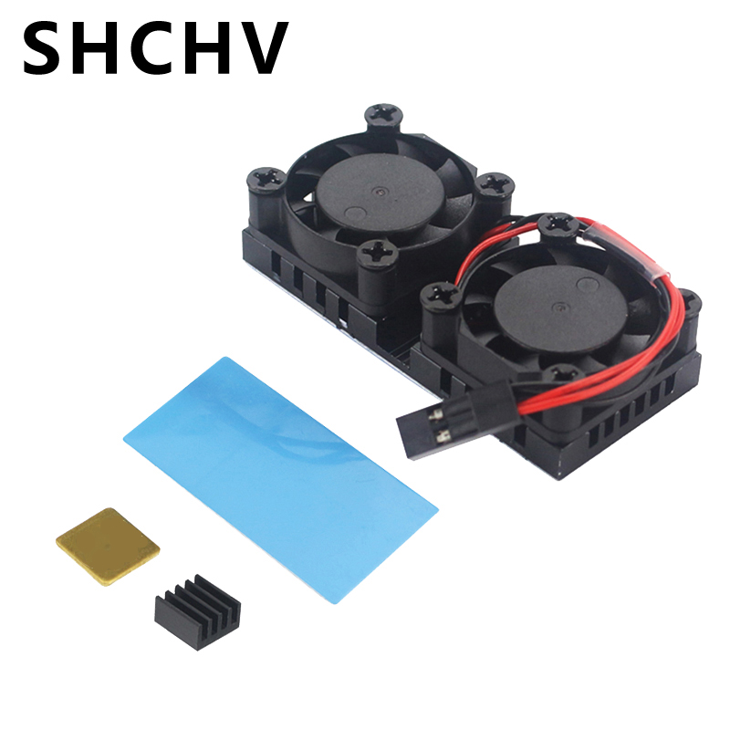 Podwójny wentylator Raspberry  – Raspberry Pi Water Cooling Kit recenzja i cena