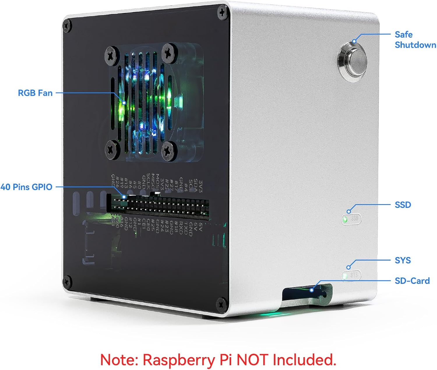 Pironman 5-Mini NVMe M.2 SSD P – Raspberry Pi Ai Kit Hailo-8L recenzja i cena