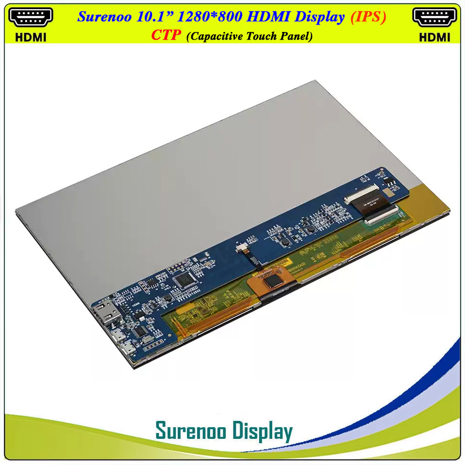 10,1-calowy wyświetlacz LCD 12 – Raspberry Pi 10.1 Inch Capacitive Touch Screen Ips recenzja i cena