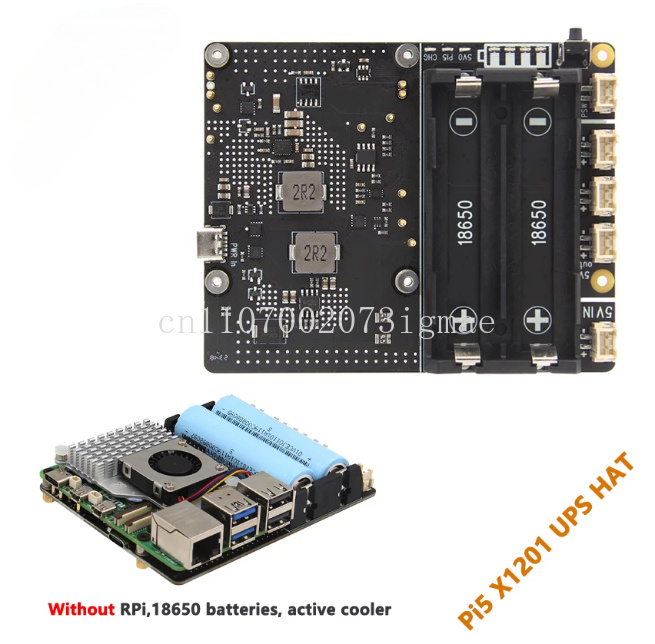 Płytka rozszerzeń do zarządzan – Raspberry Pi Uninterrupted Power Supply Ups 18650 recenzja i cena