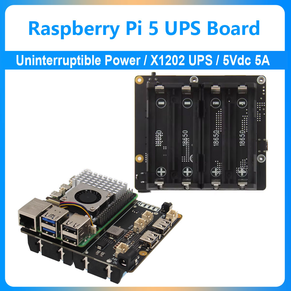 Płytka rozszerzeń UPS do Raspb – Raspberry Pi Uninterrupted Power Supply Ups 18650 recenzja i cena
