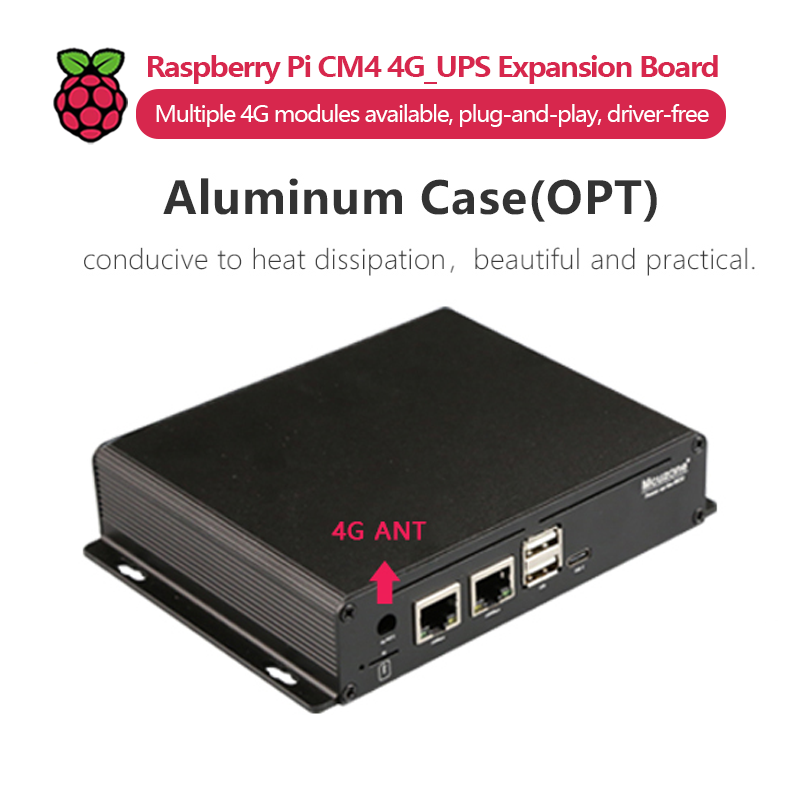 Raspberry Pi CM4 4G_UPS Płytka – Raspberry Pi Uninterrupted Power Supply Ups 18650 recenzja i cena