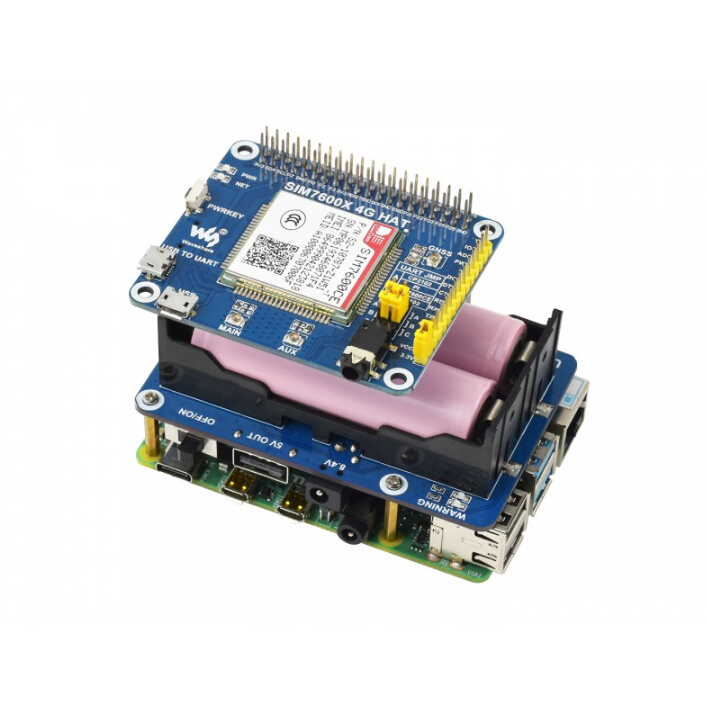 Zasilacz awaryjny Waveshare UP – Raspberry Pi Uninterrupted Power Supply Ups 18650 recenzja i cena