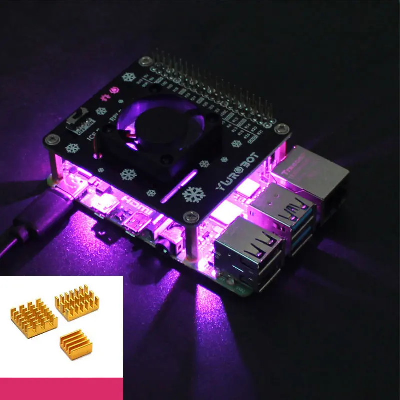 Aktywne chłodzenie HAT dla Ras – Raspberry Pi Water Cooling Kit recenzja i cena